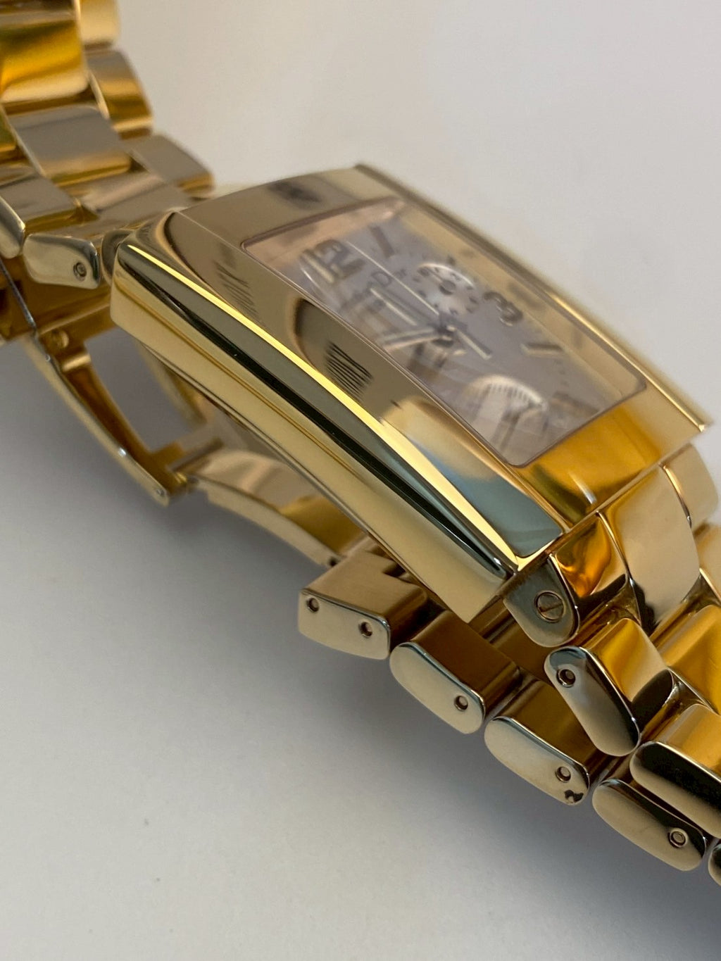 Dior gold gray dial chronograph c.5772