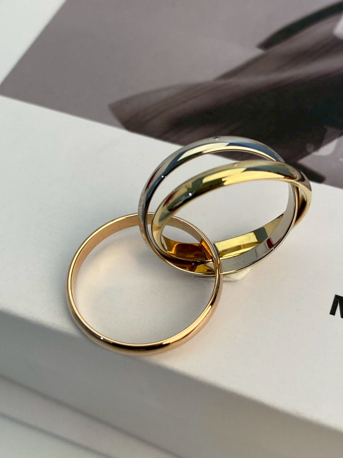 Cartier trinity ring classic model