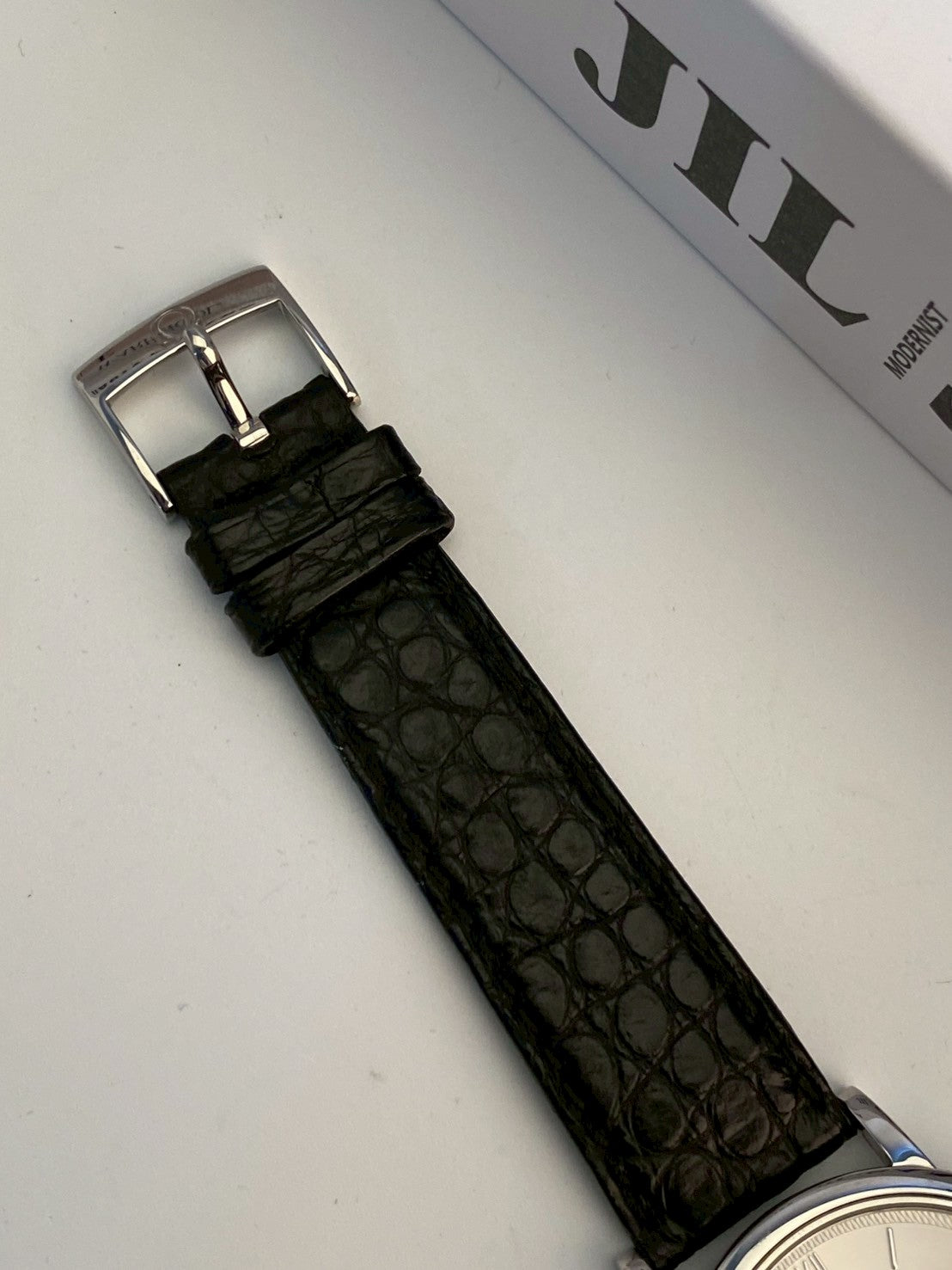 Omega deville date silver watch c.6480