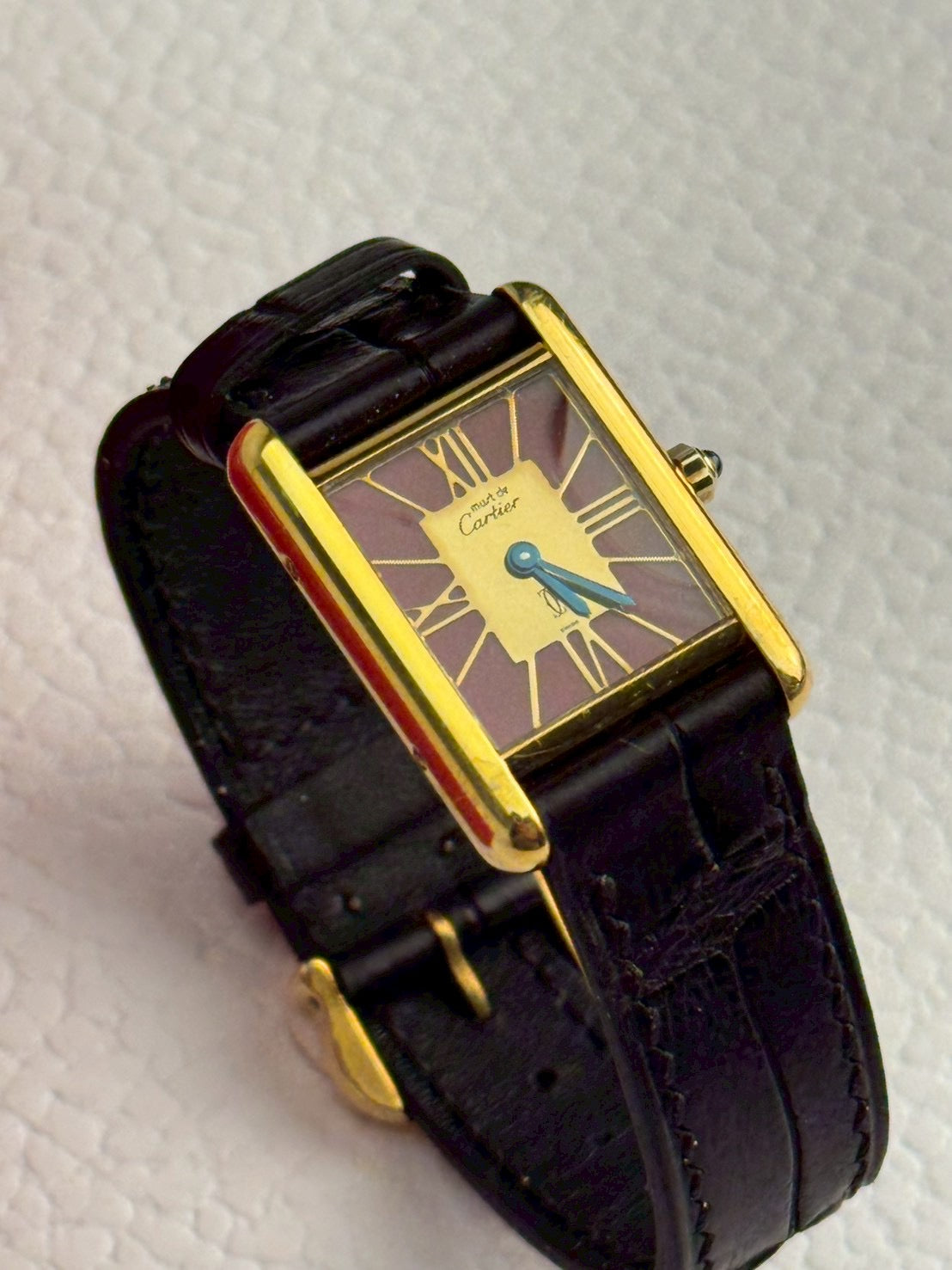 artier vermeil tank red s size. C.2251