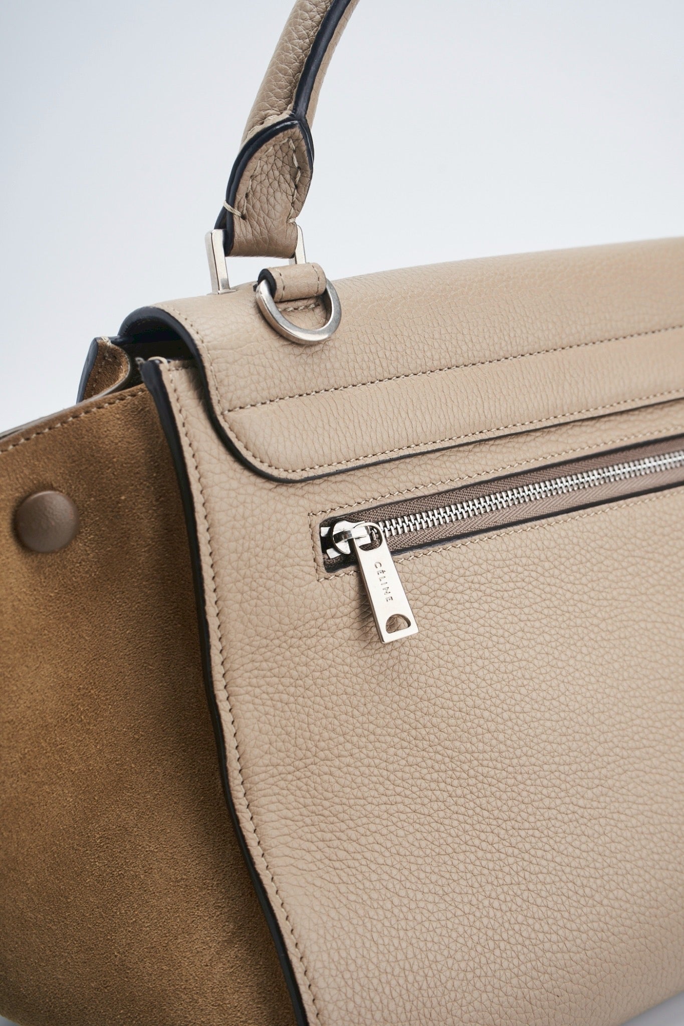 Celine Trapeze suede