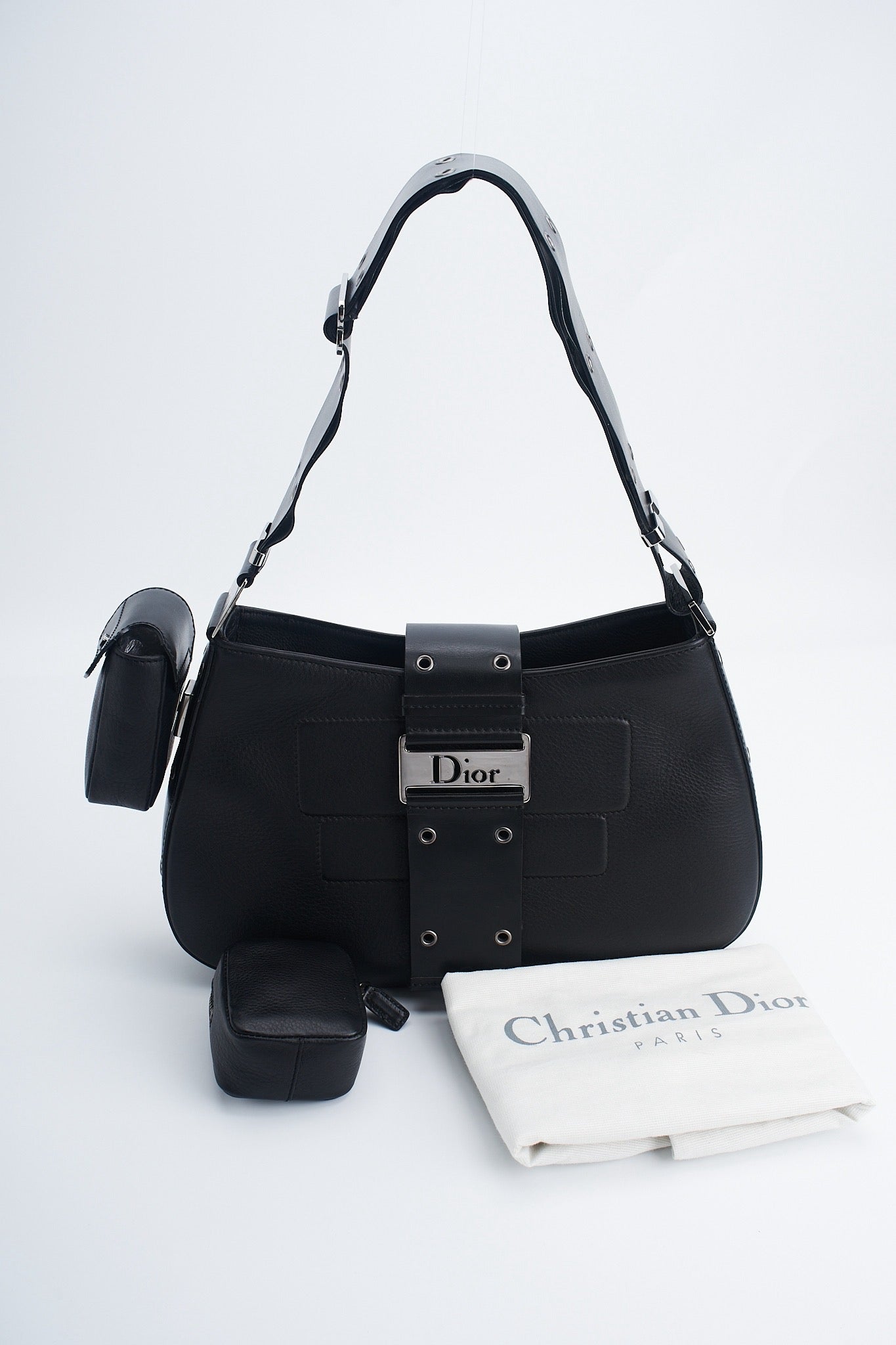Dior street-chic shoulder