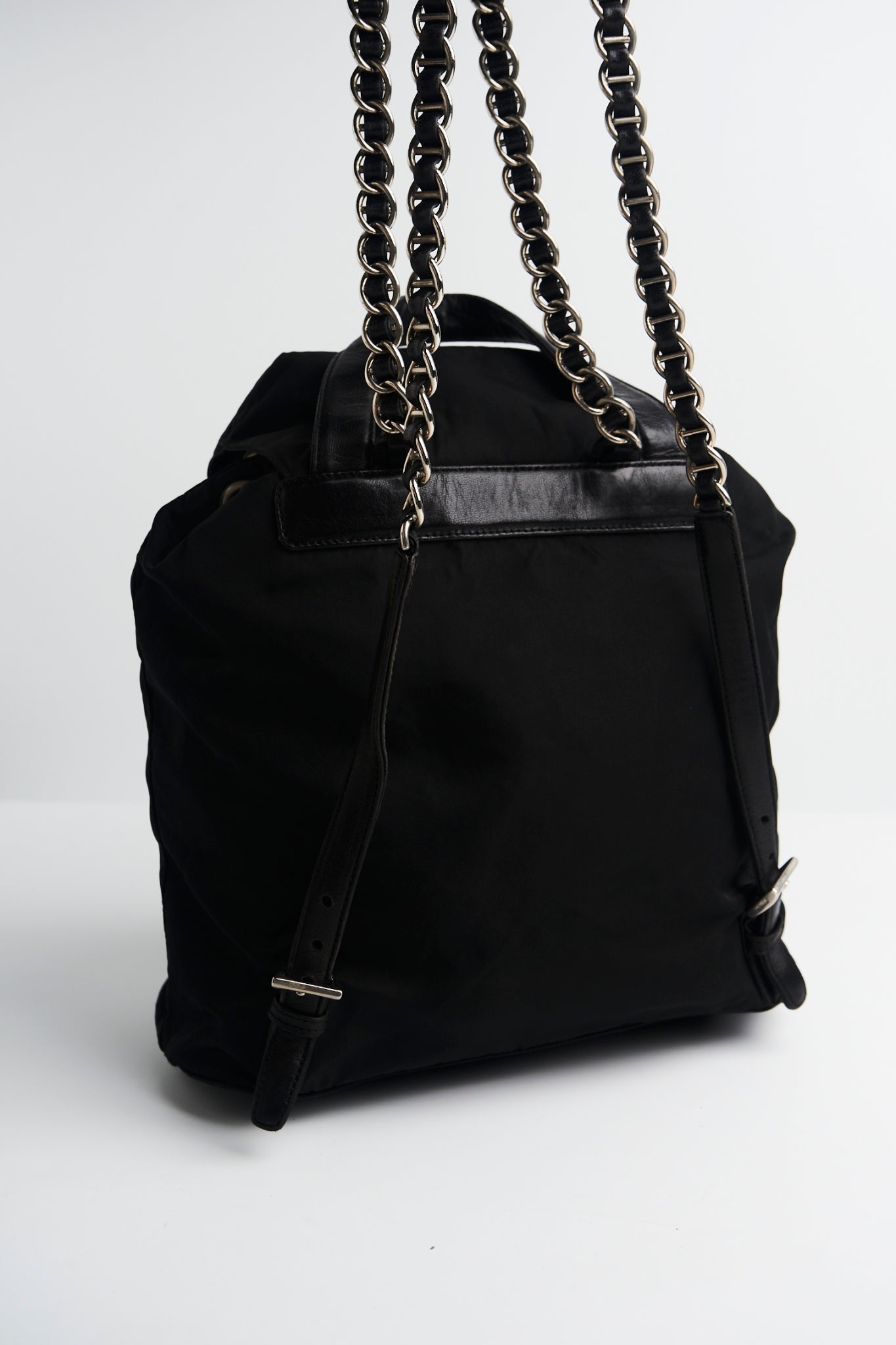 Prada chian backpack