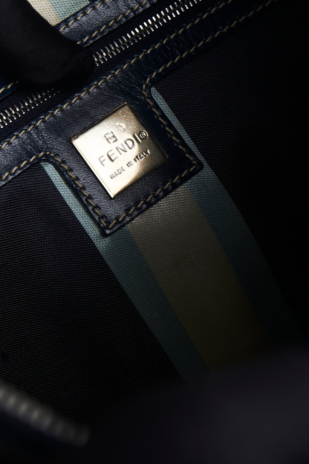 Fendi denim hobo