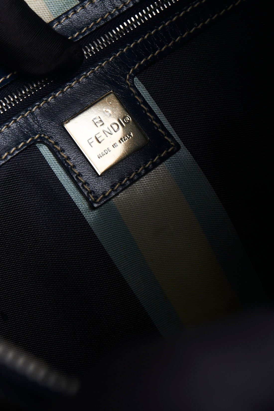 Fendi denim hobo