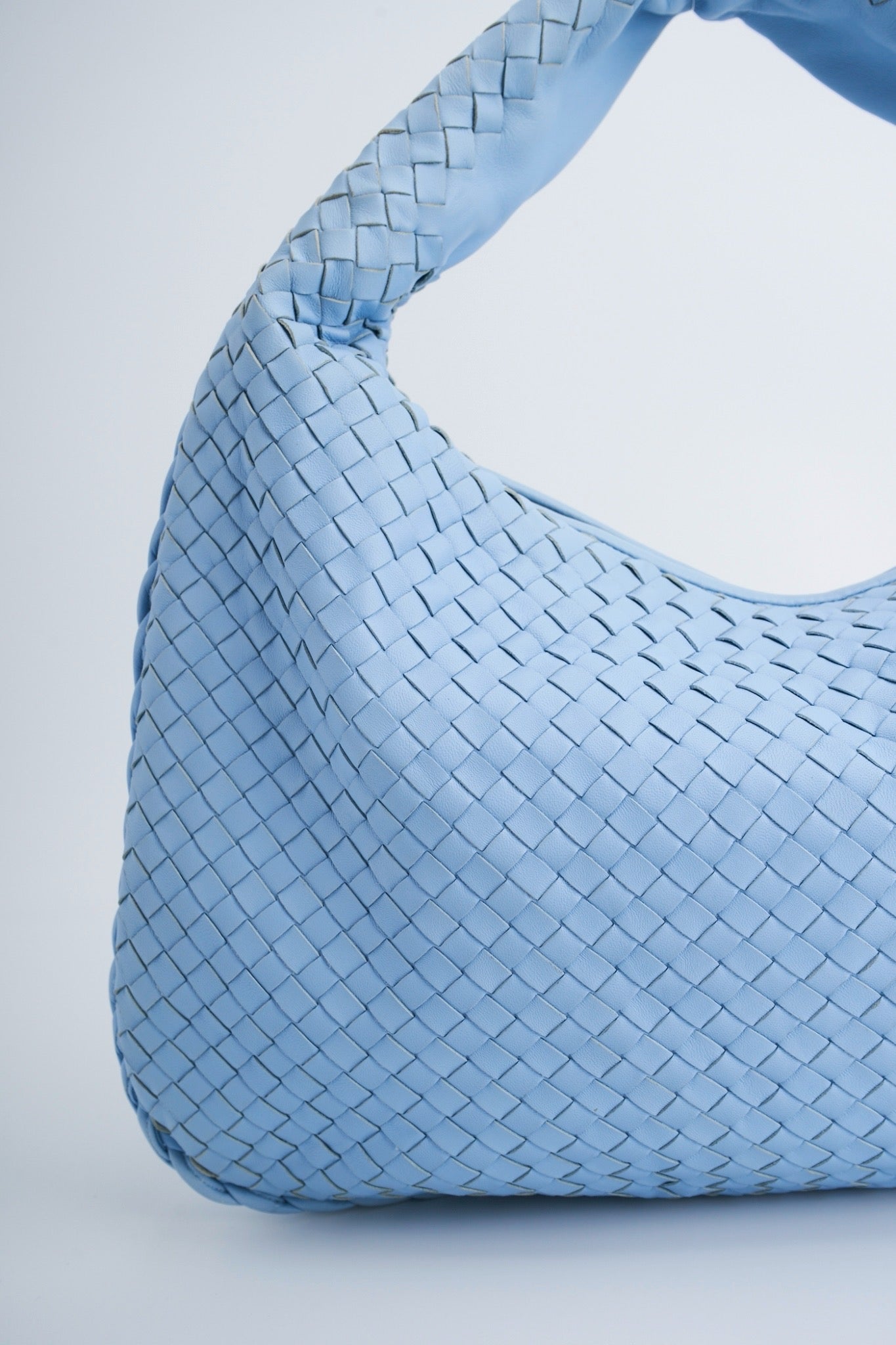 Bottega Veneta hobo blue Large