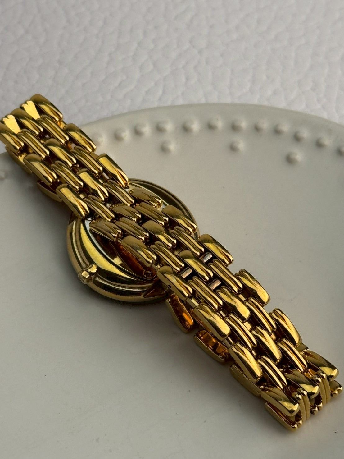 Dior black dial gold sizeM c.7686