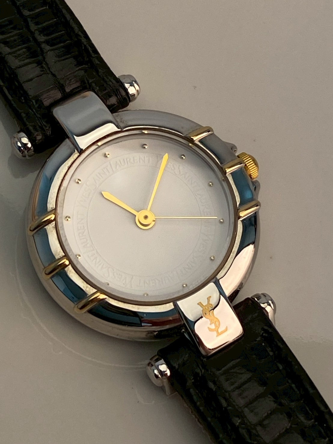 Ysl white dial c.0400