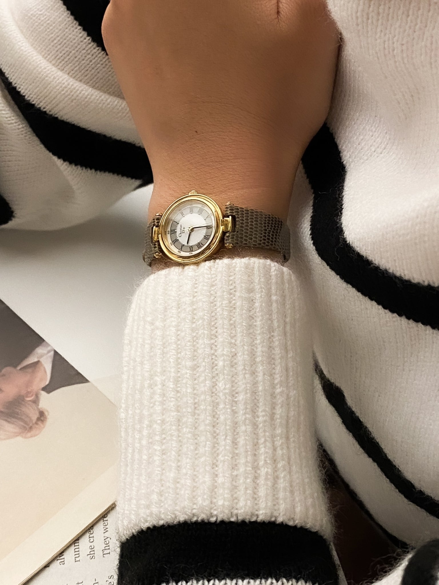 Dior white dial 3005
