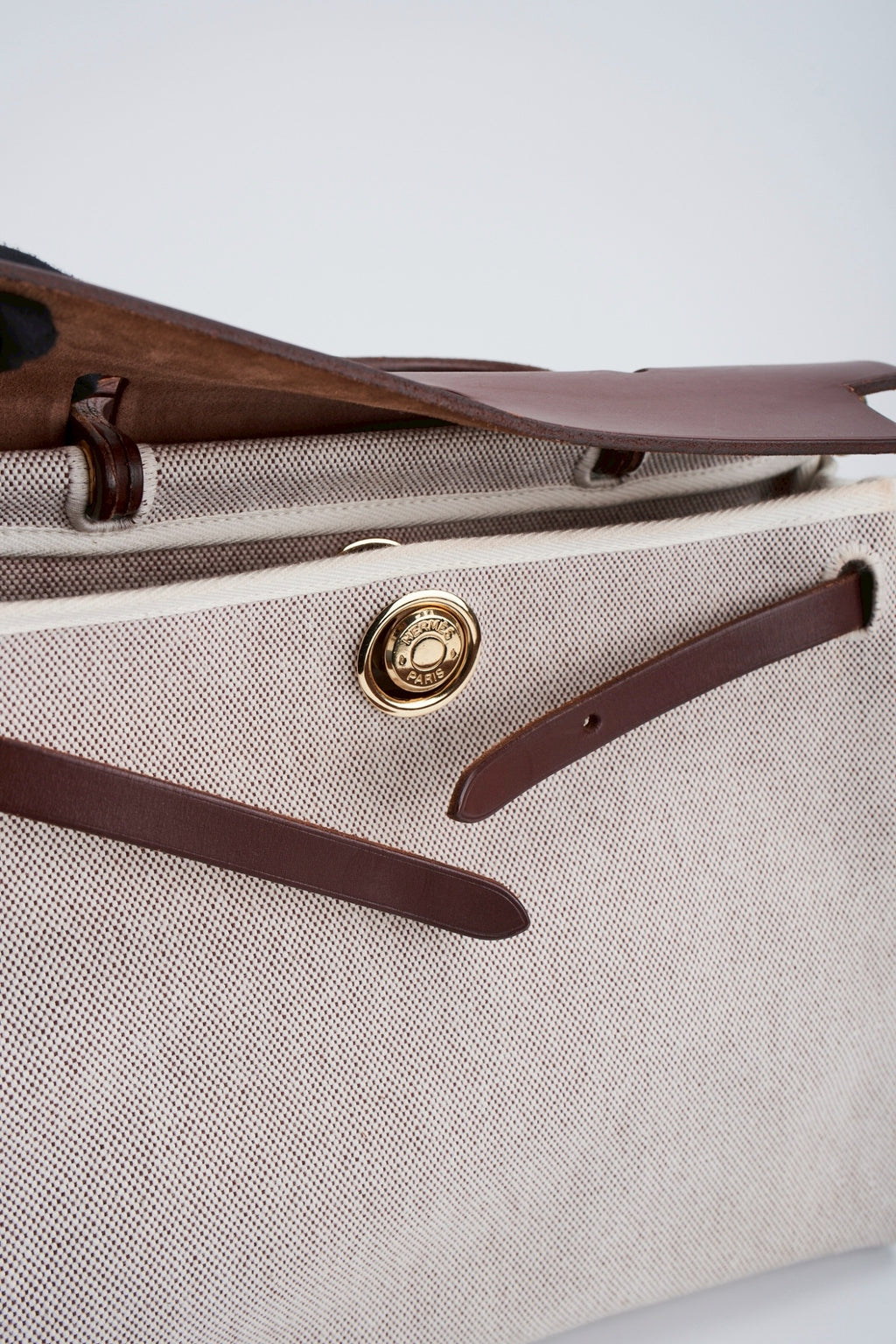 Hermes herbag31 redbrown