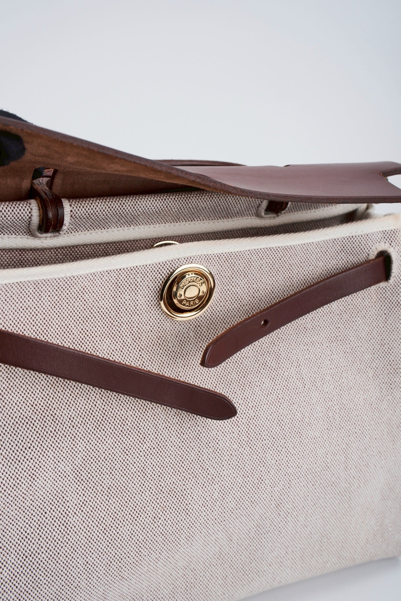Hermes herbag31 redbrown