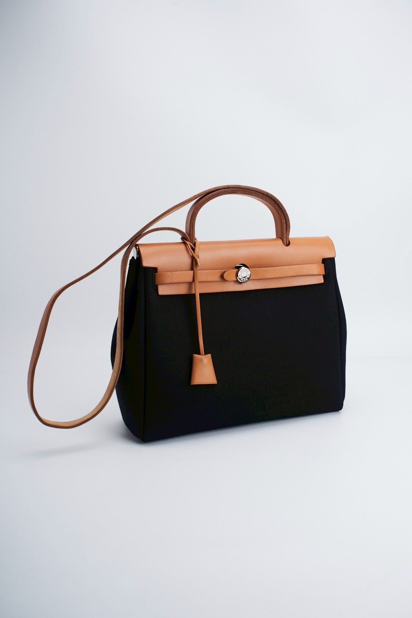 Hermes herbag31 black brown