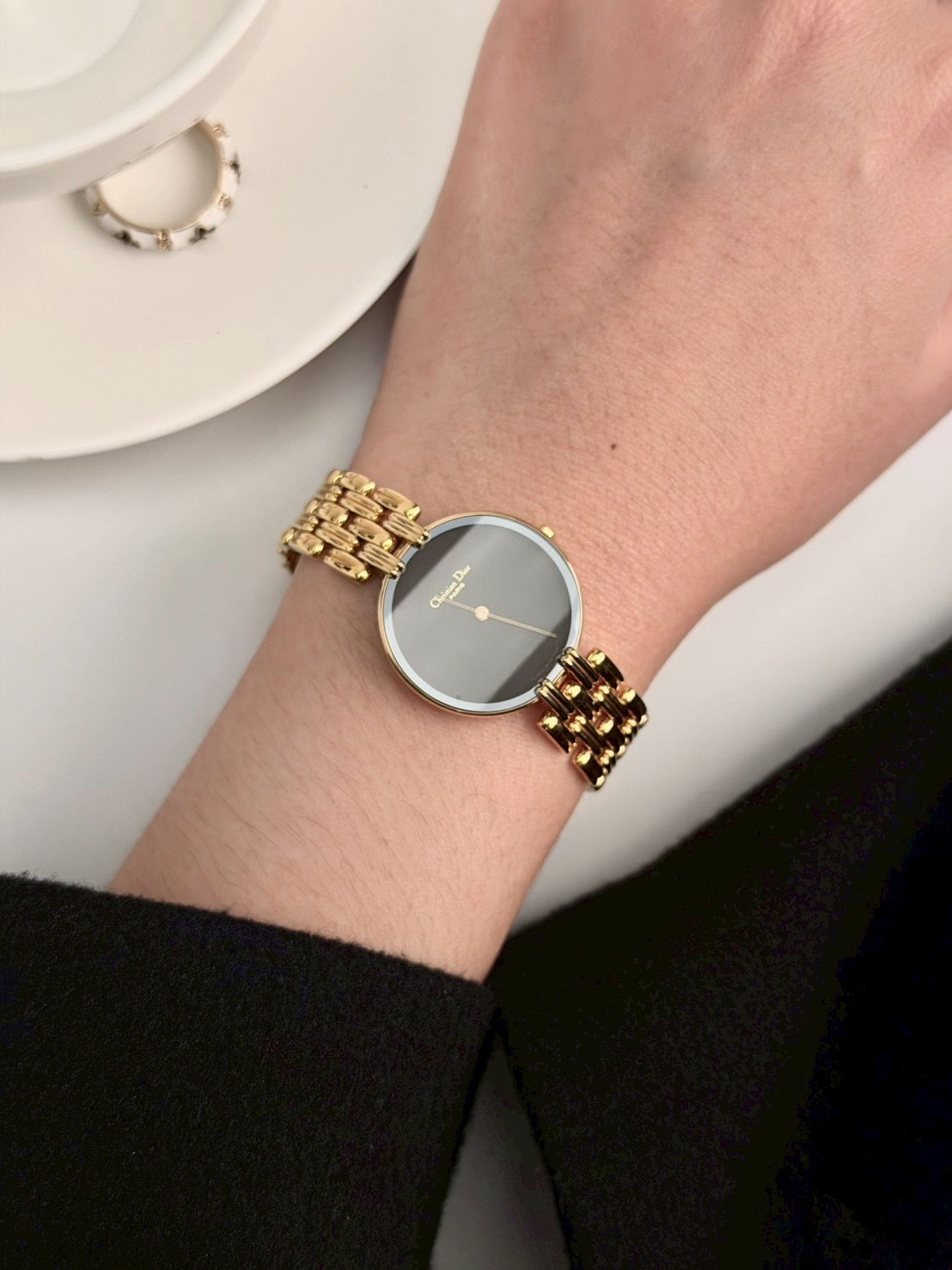 Dior 46-154-3 black dial c.1227