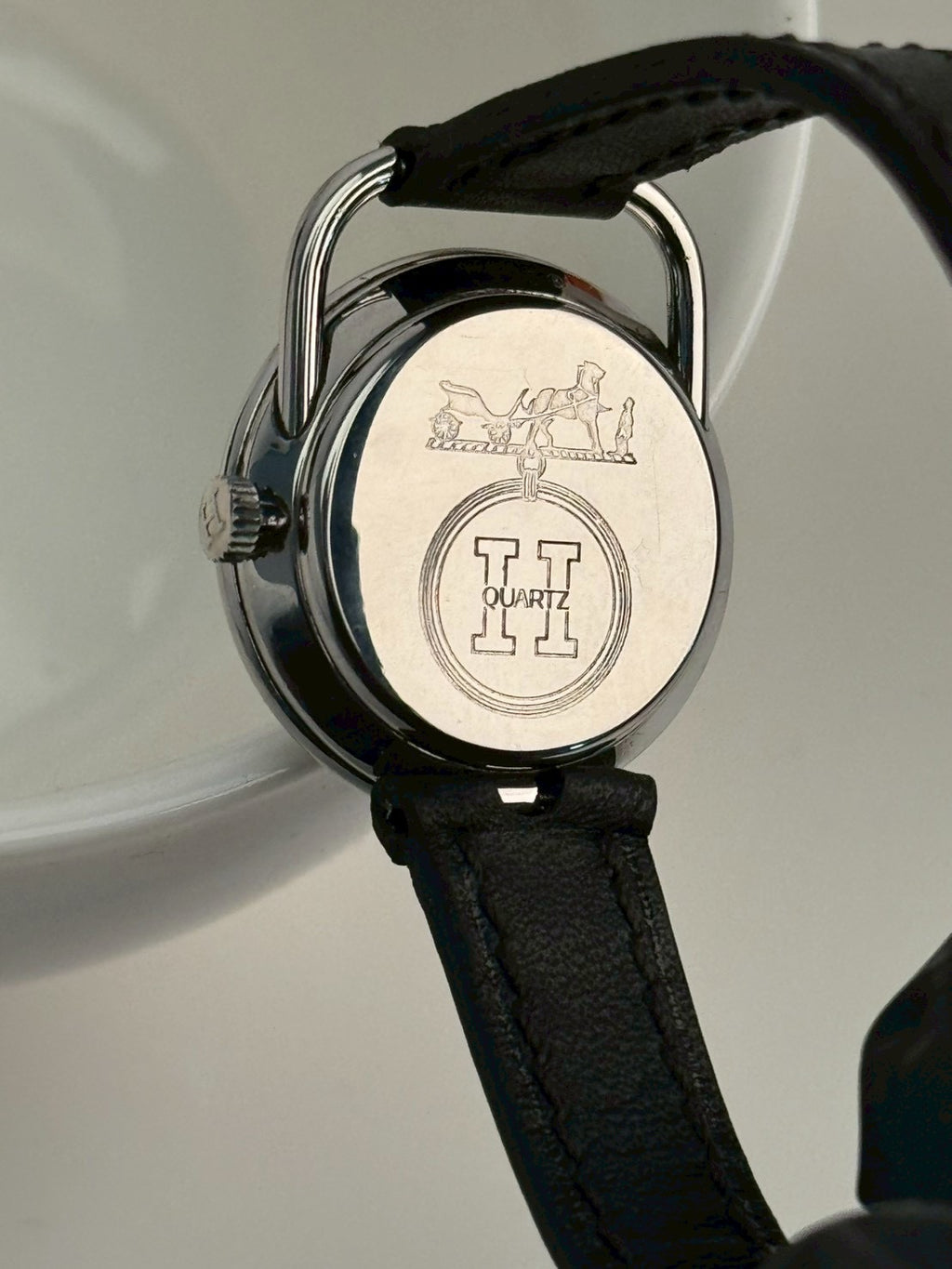 Hermes vintage black c.7805