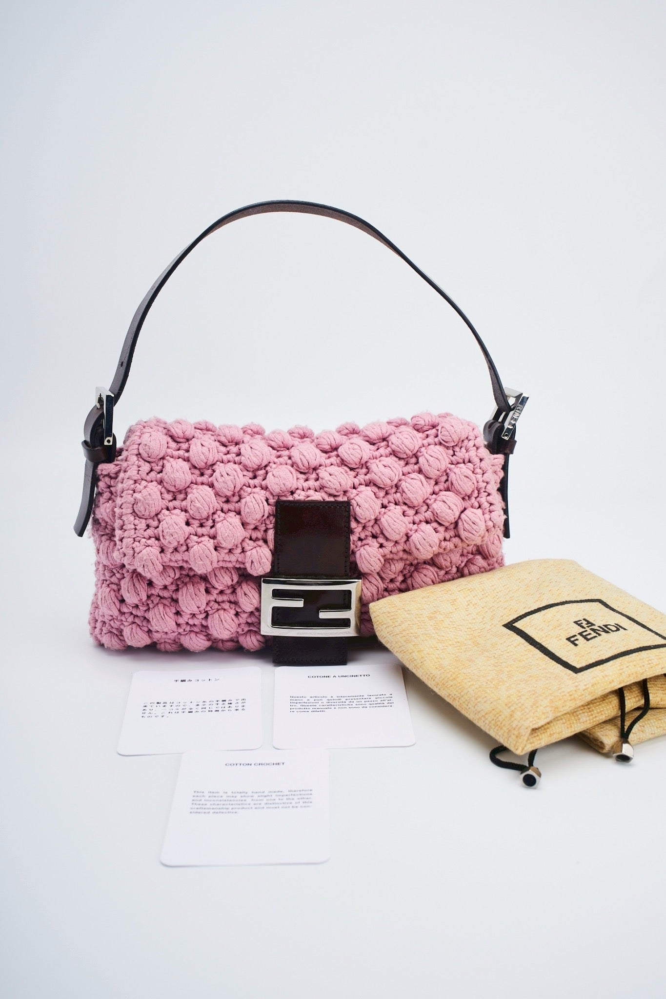 Fendi Baguette Crochet Bag