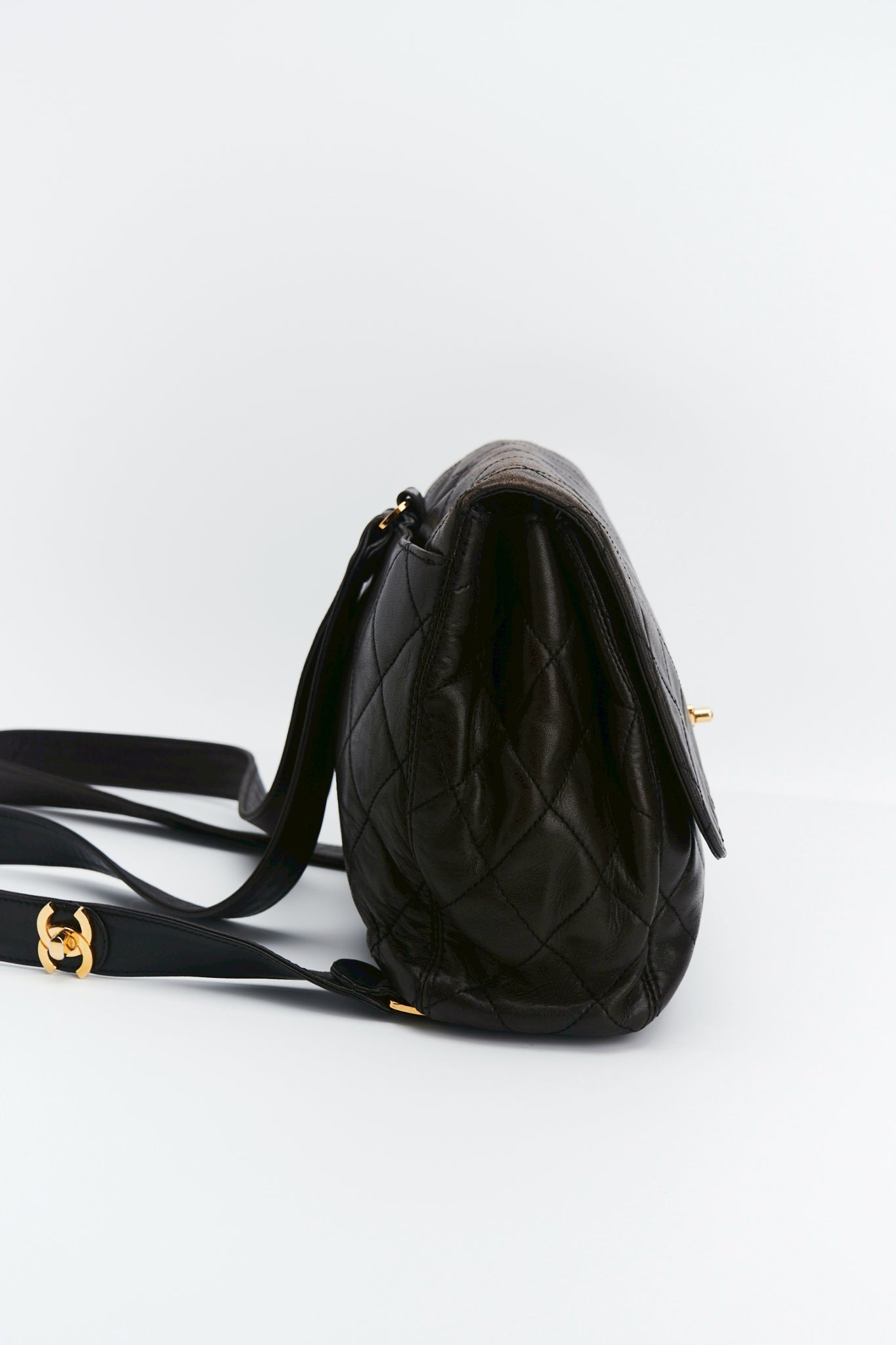 Chanel lambskin backpack