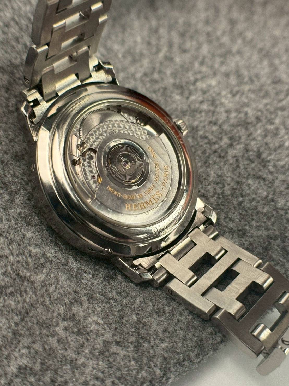 Hermes clipper chronograph c.6093