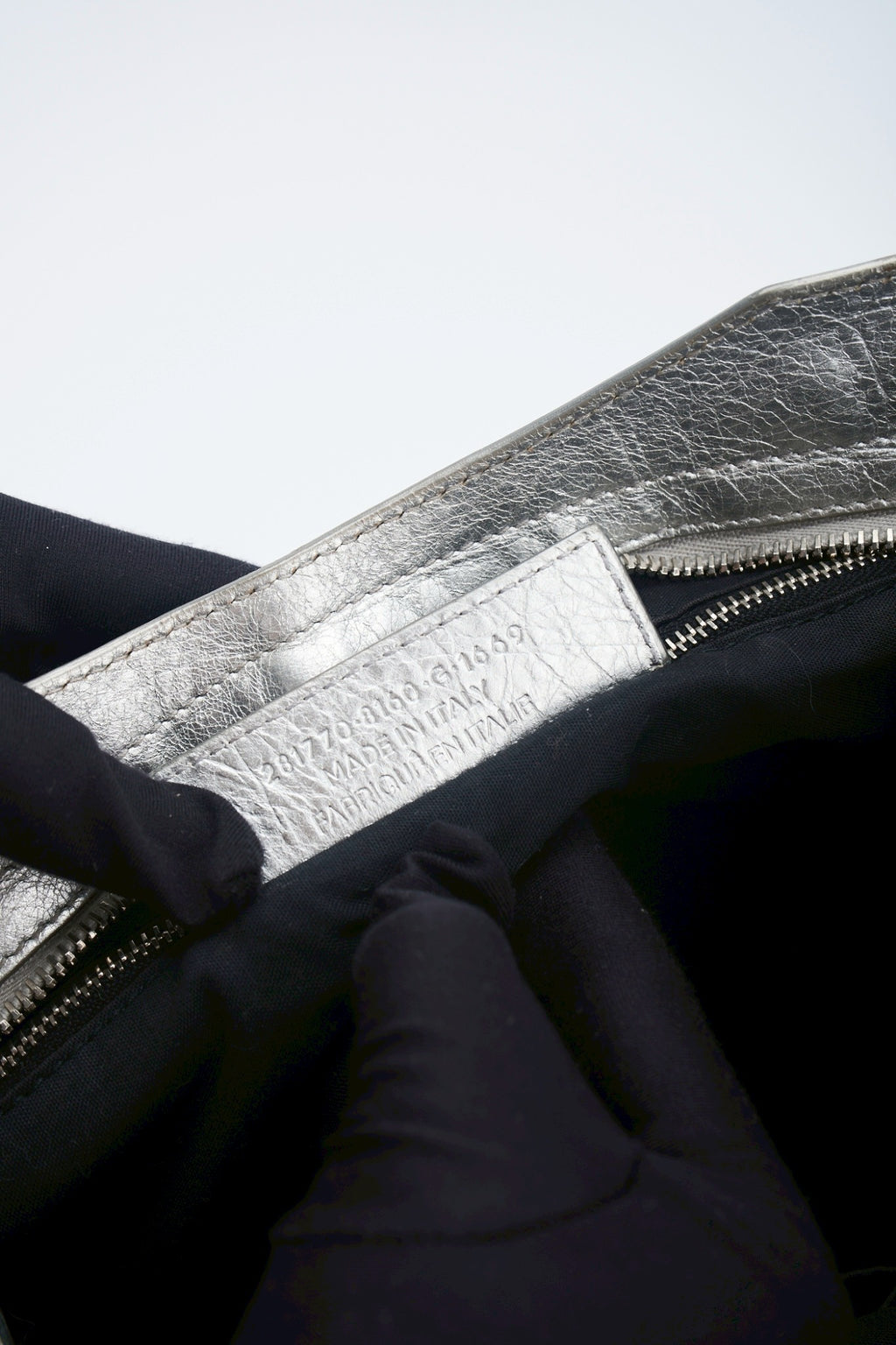 Balenciaga giant city silver