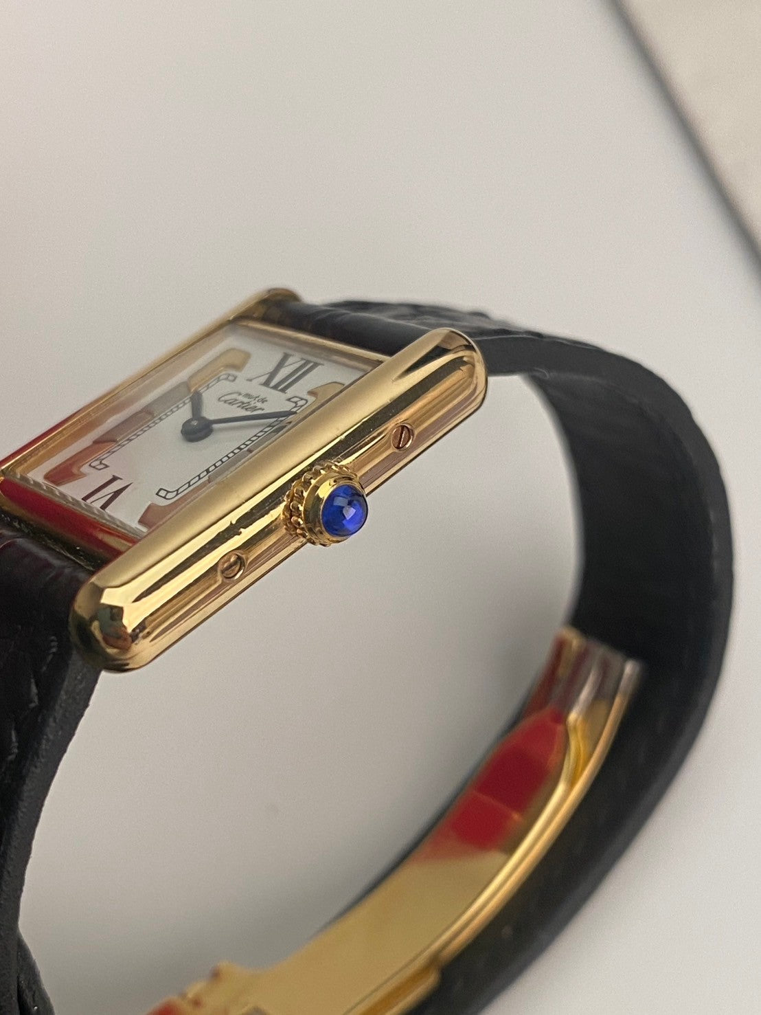 Cartier tank color sm c.7001