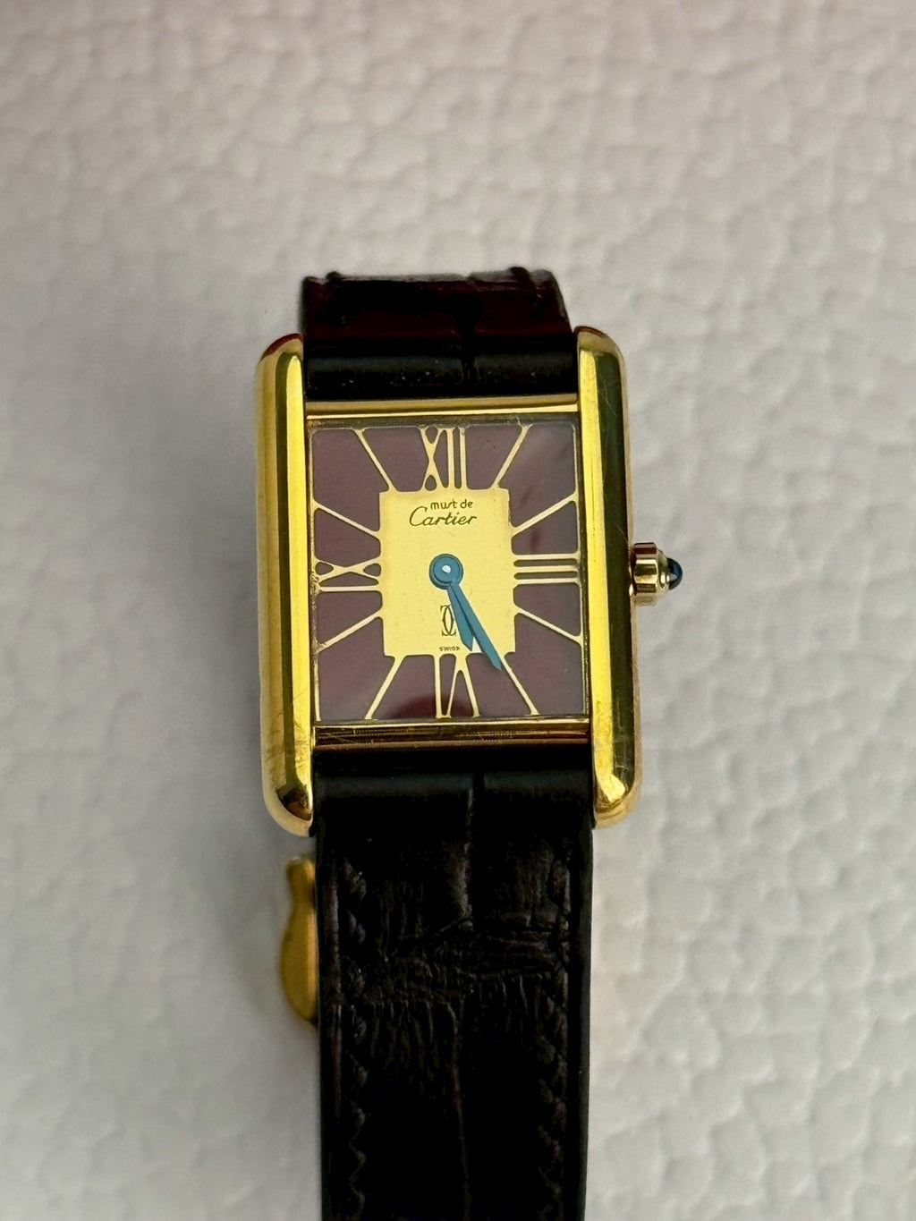 artier vermeil tank red s size. C.2251