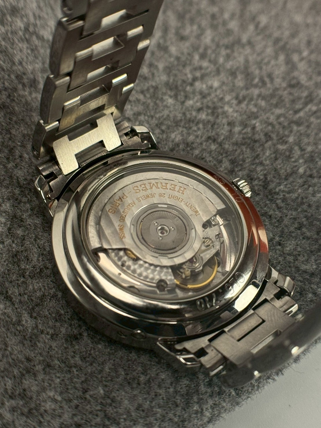 Hermes clipper chronograph c.6093