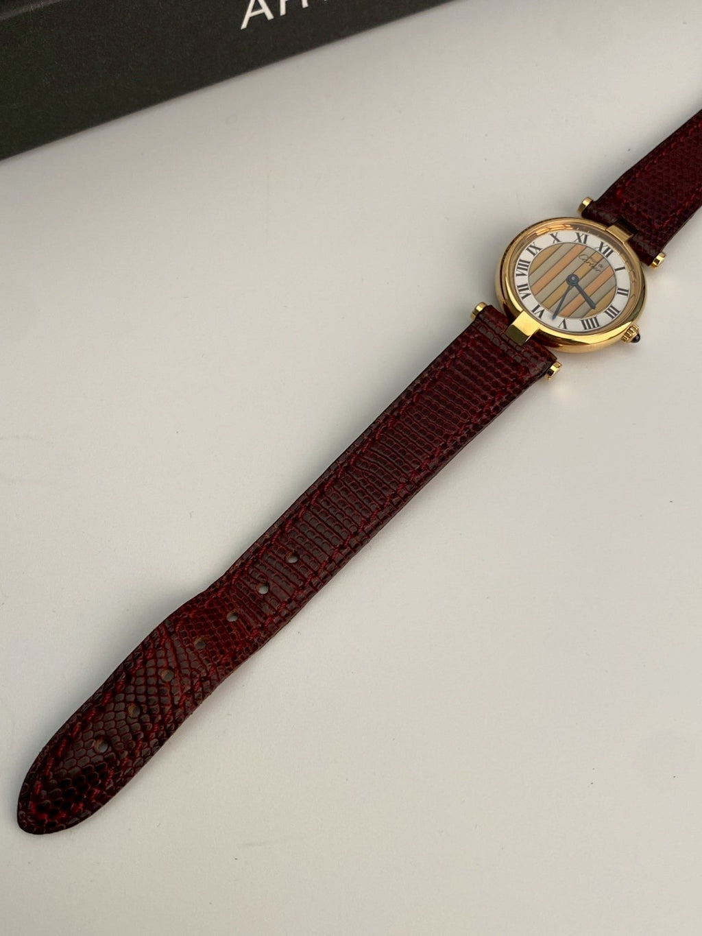 Cartier color dial argent cilcle c.5672