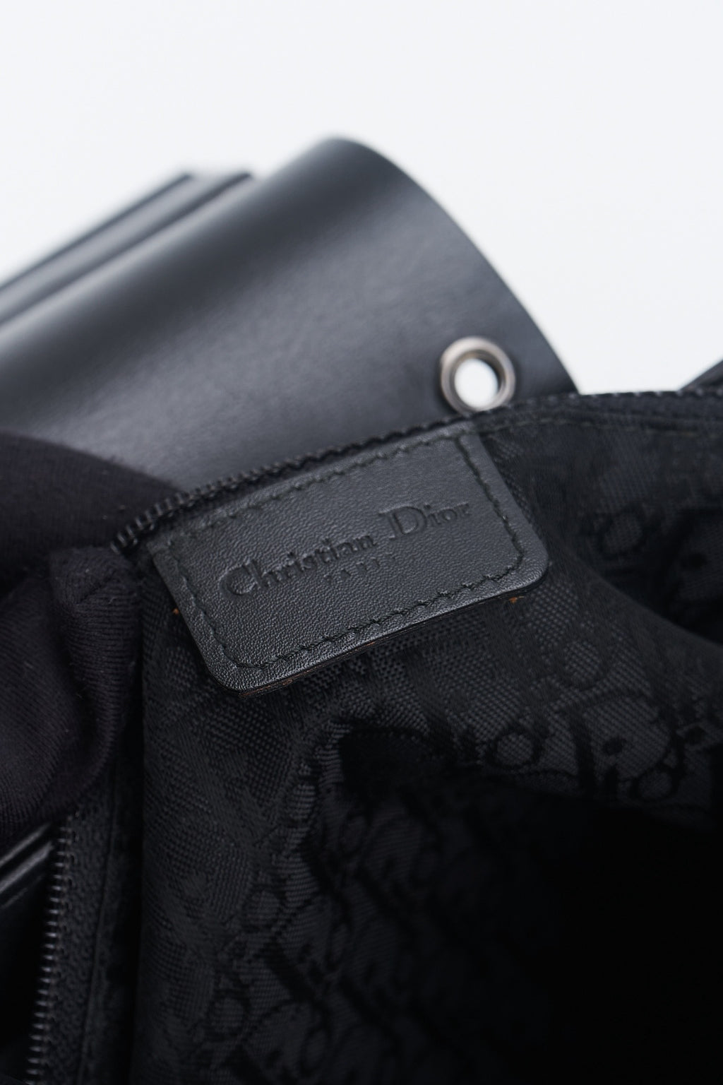 Dior street-chic shoulder