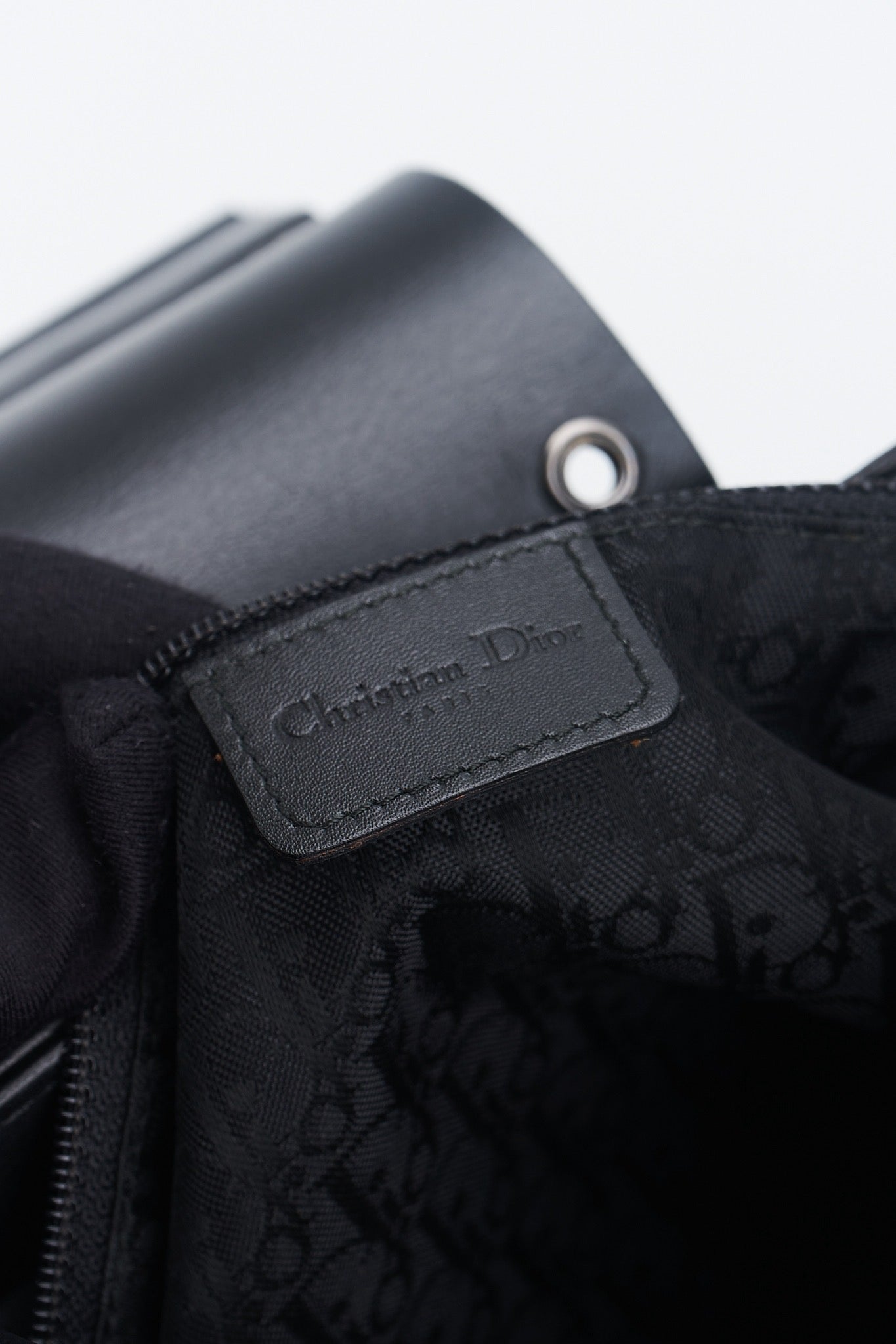 Dior street-chic shoulder