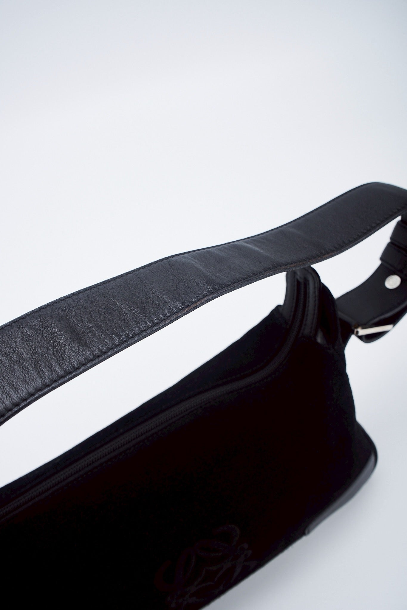 Loewe Suede Black shoulder