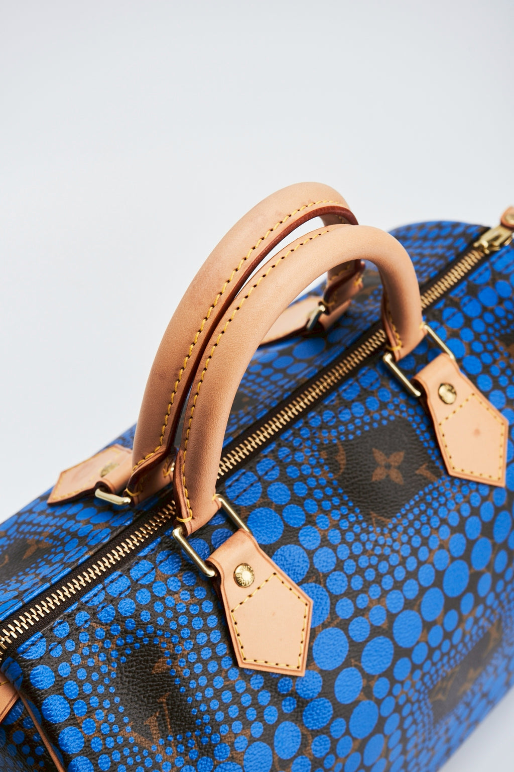Louis Vuitton Yayoi Kusama speedy blue 30”