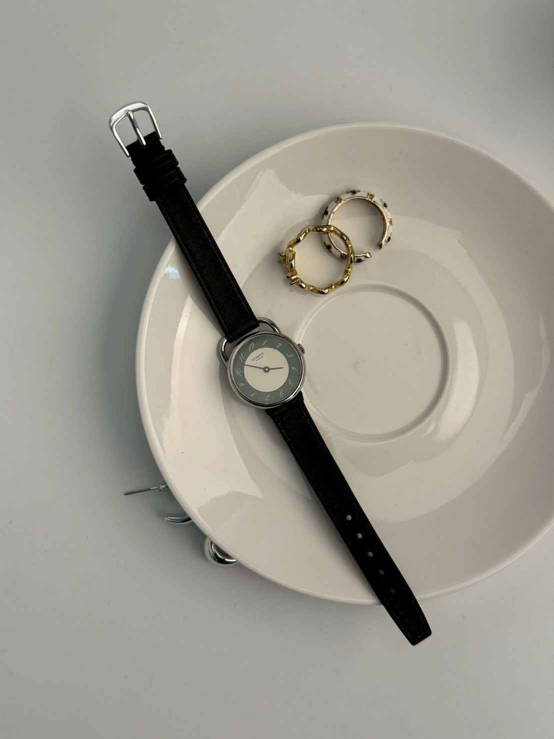 Hermes vintage black c.7805