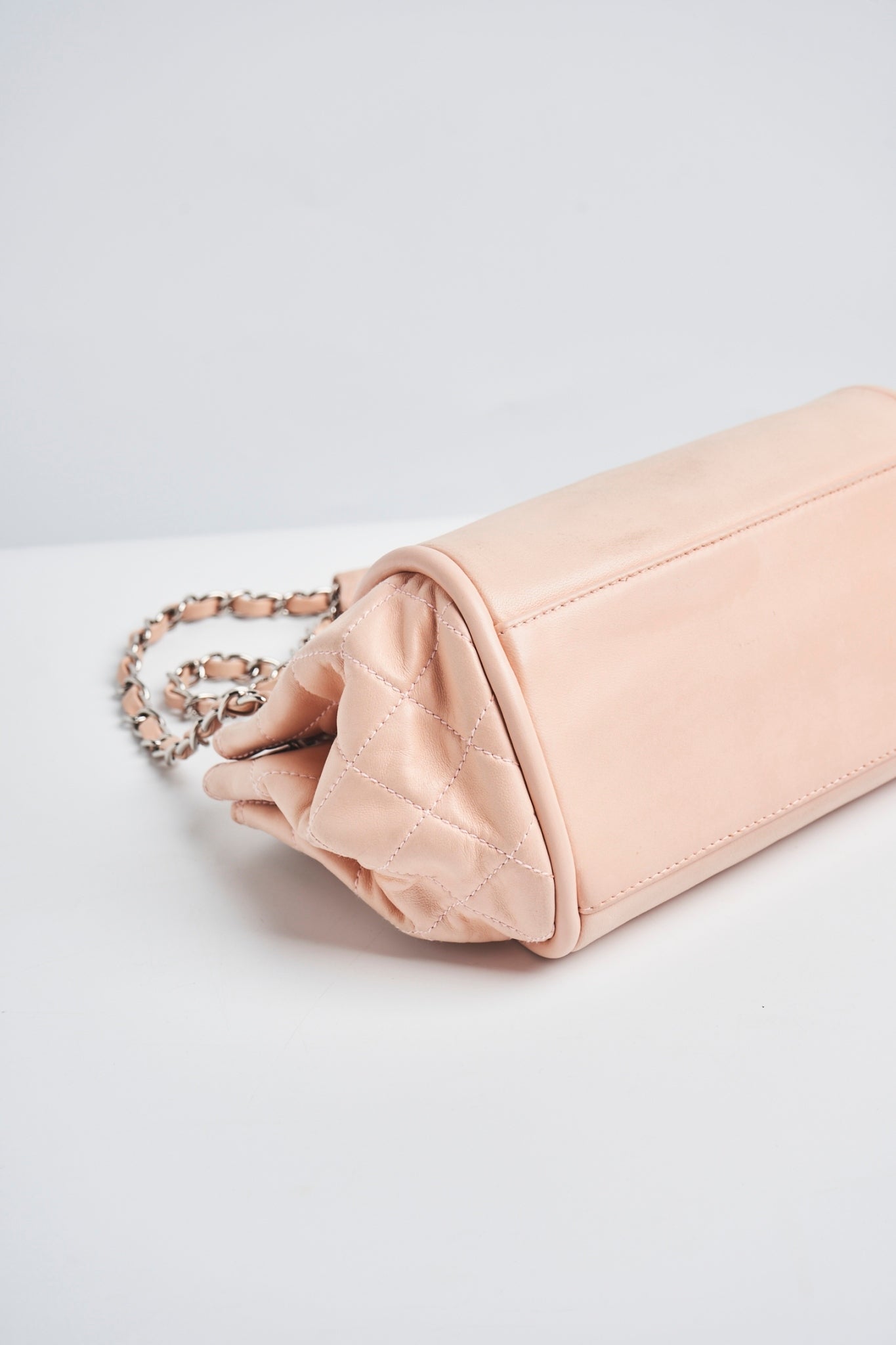 Chanel pink lambskin