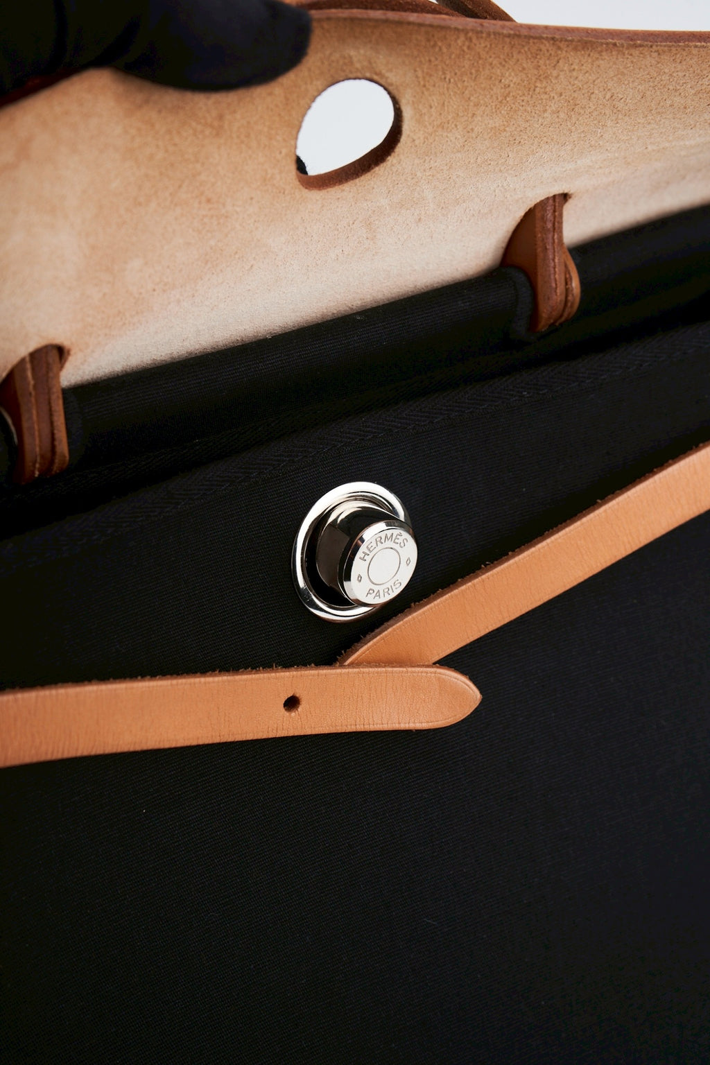 Hermes herbag31 black brown