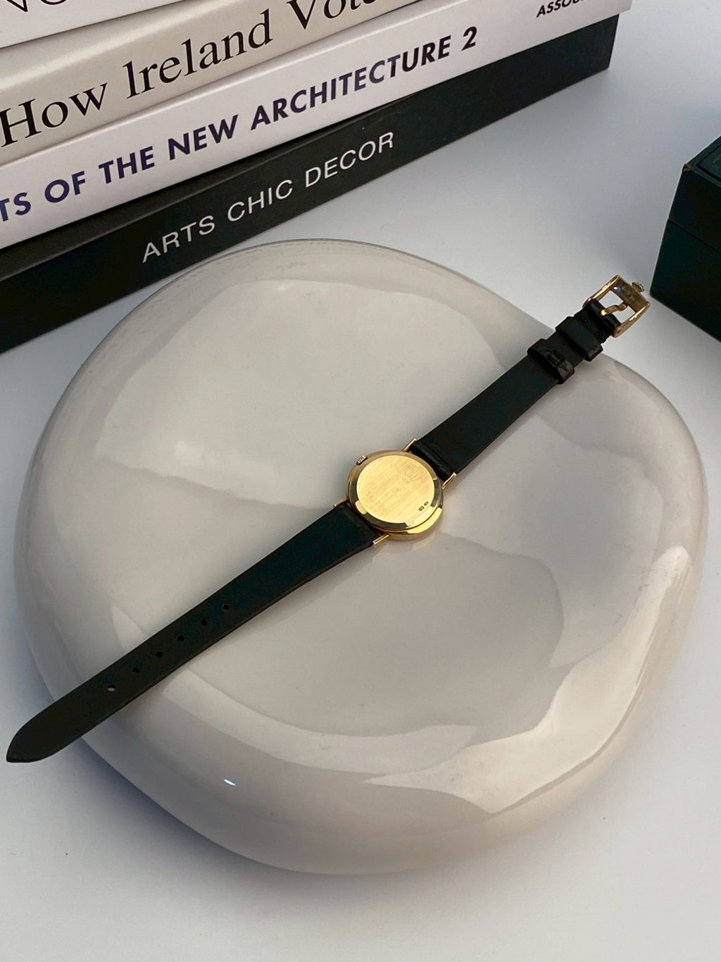Rolex K18 YG cellini gold dial