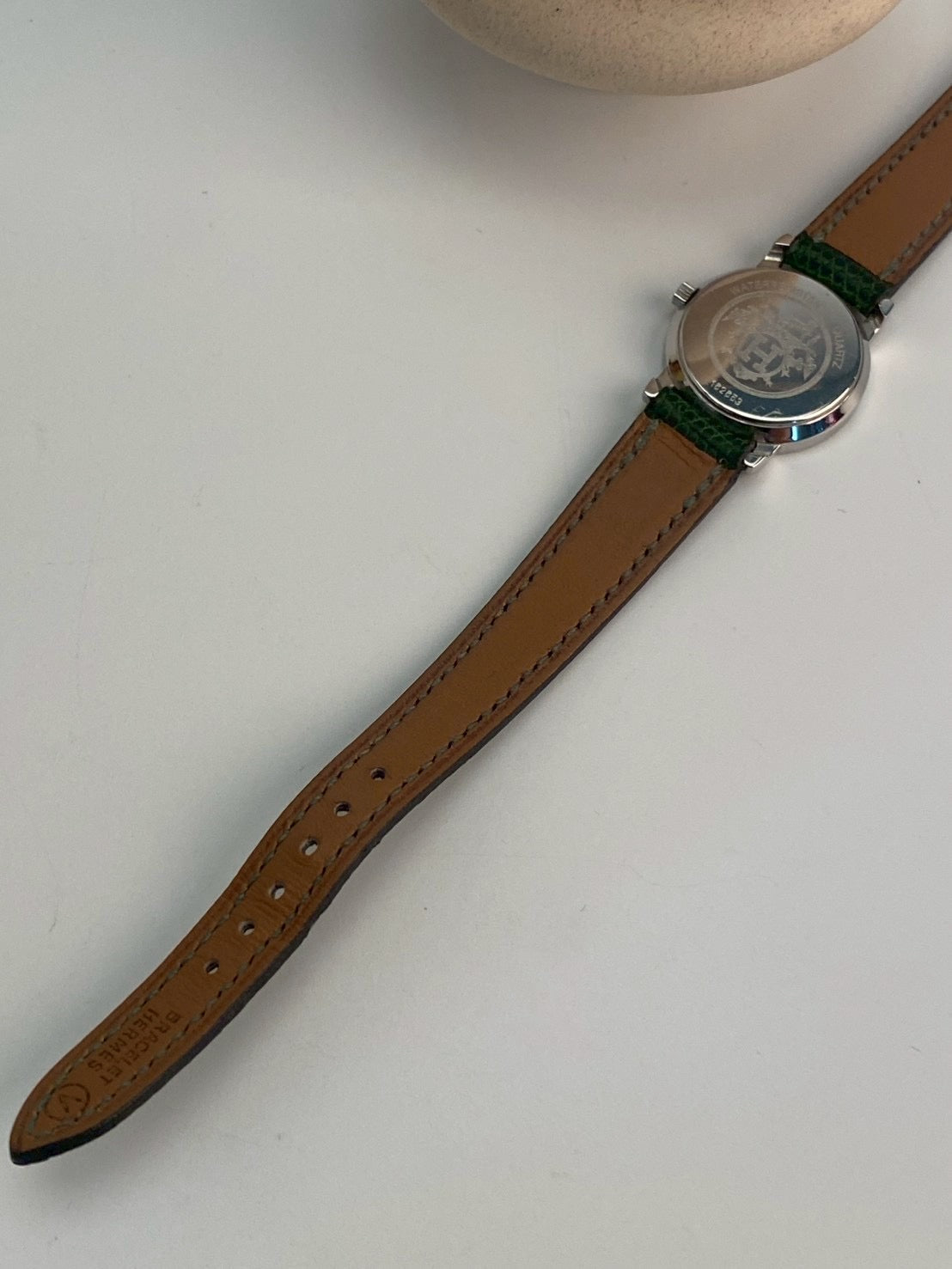 Hermes vintage white dial c.2653