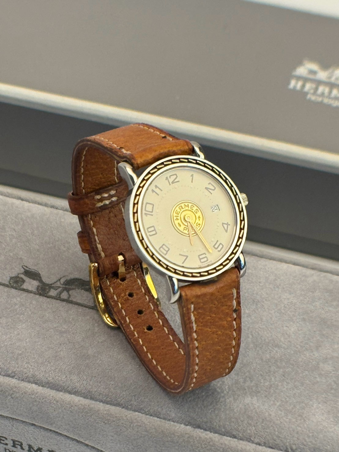 Hermès Vintage Circle Two-Tone