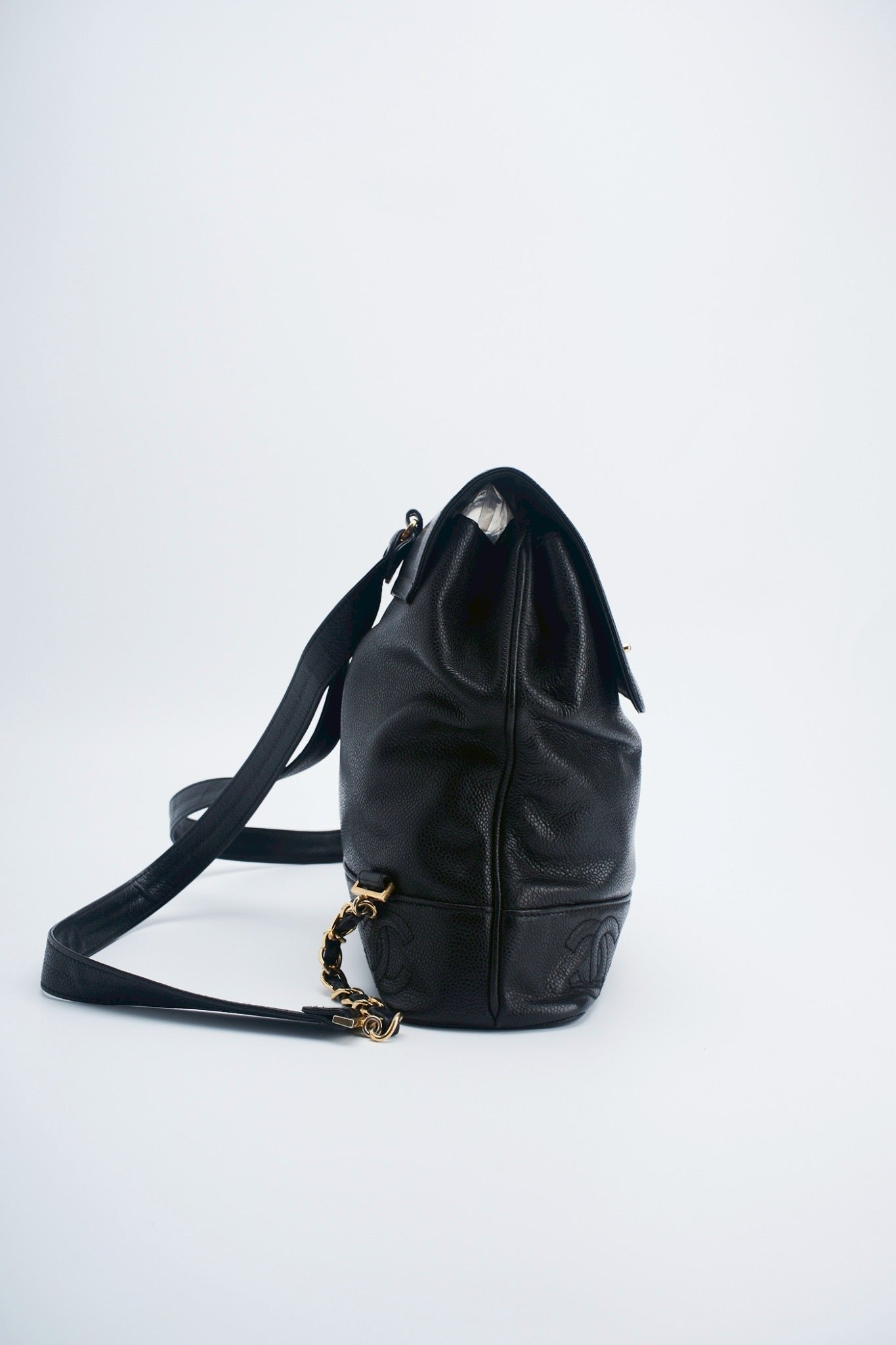 Chanel caviar backpack