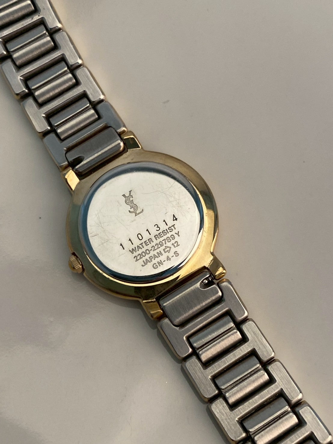 sl black dial twotone watch c.1314