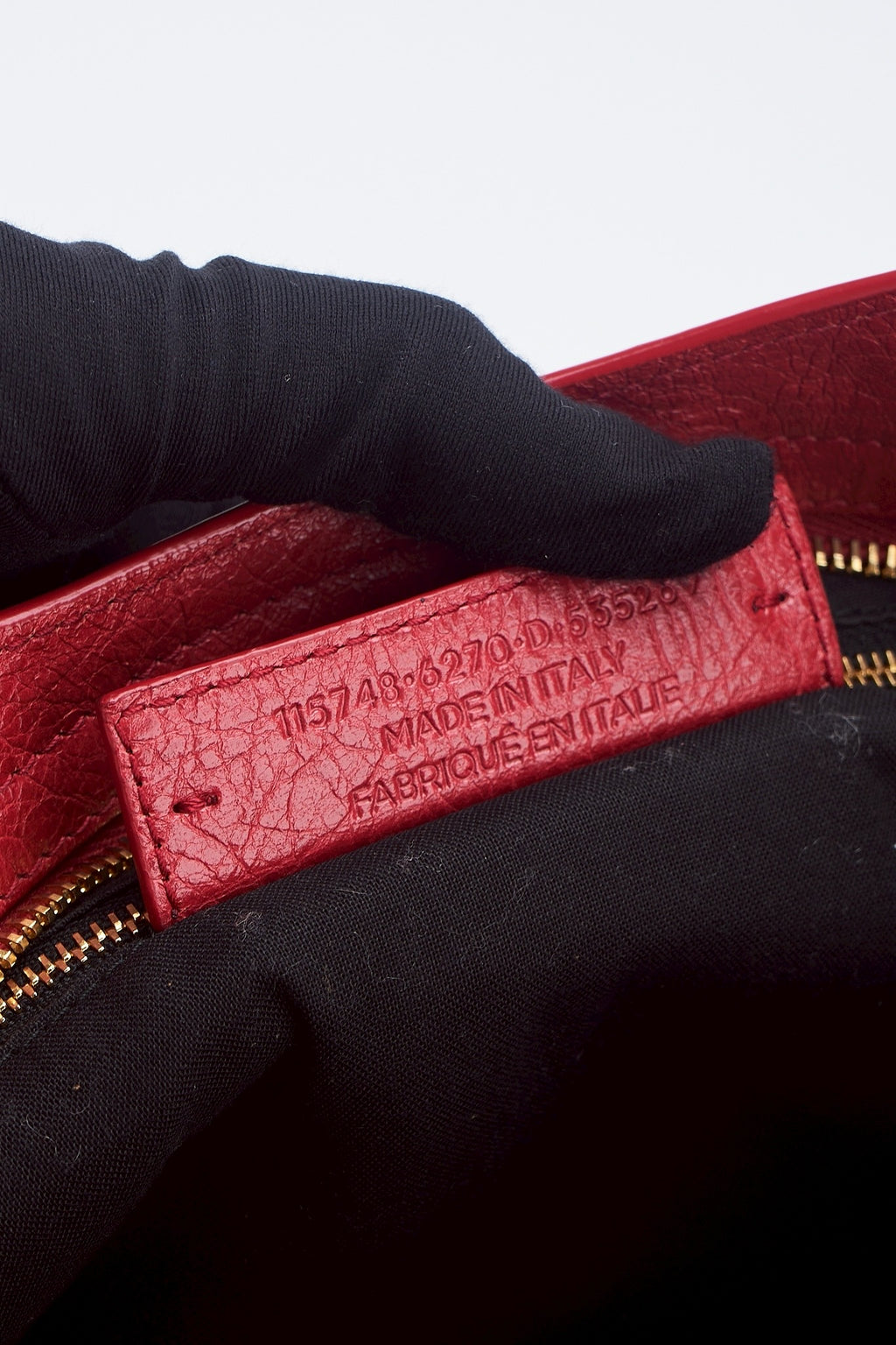 Balenciaga city red