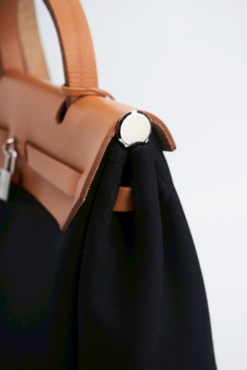 Hermes herbag31 black brown
