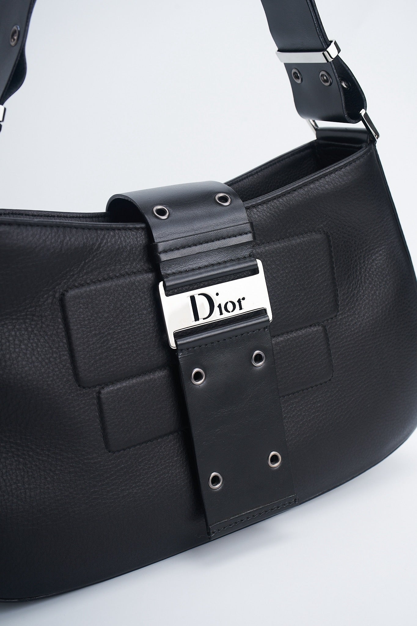 Dior street-chic shoulder