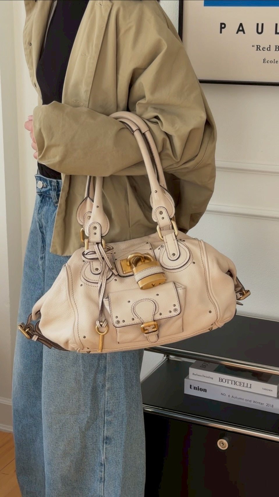 Chole Paddington Ivory