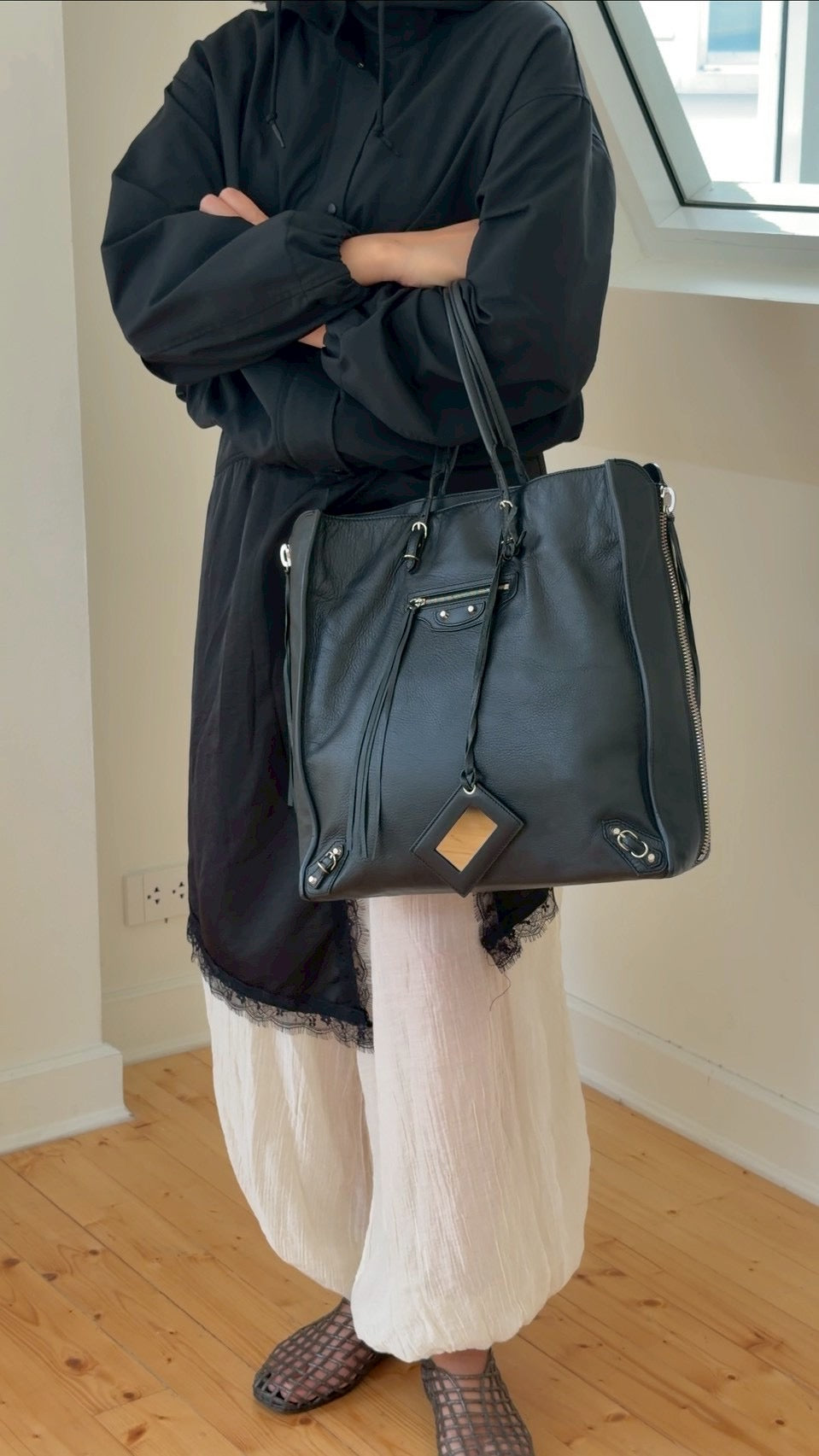 Balenciaga Papier tote bag
