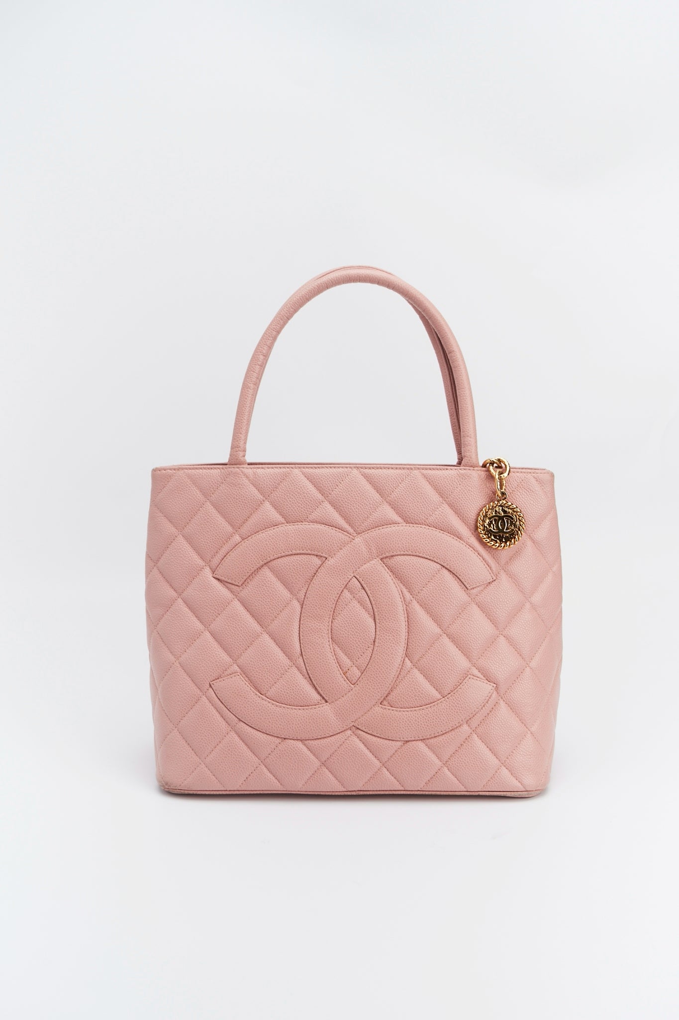 Chanel medellion tote bag