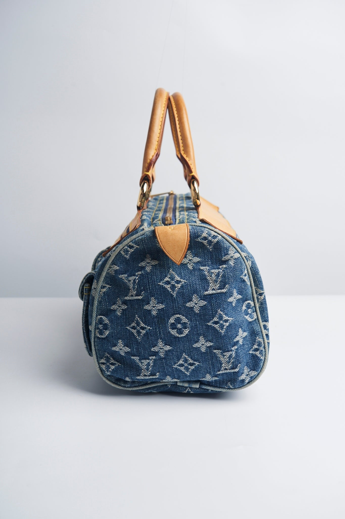 Louis vuitton denim handbag