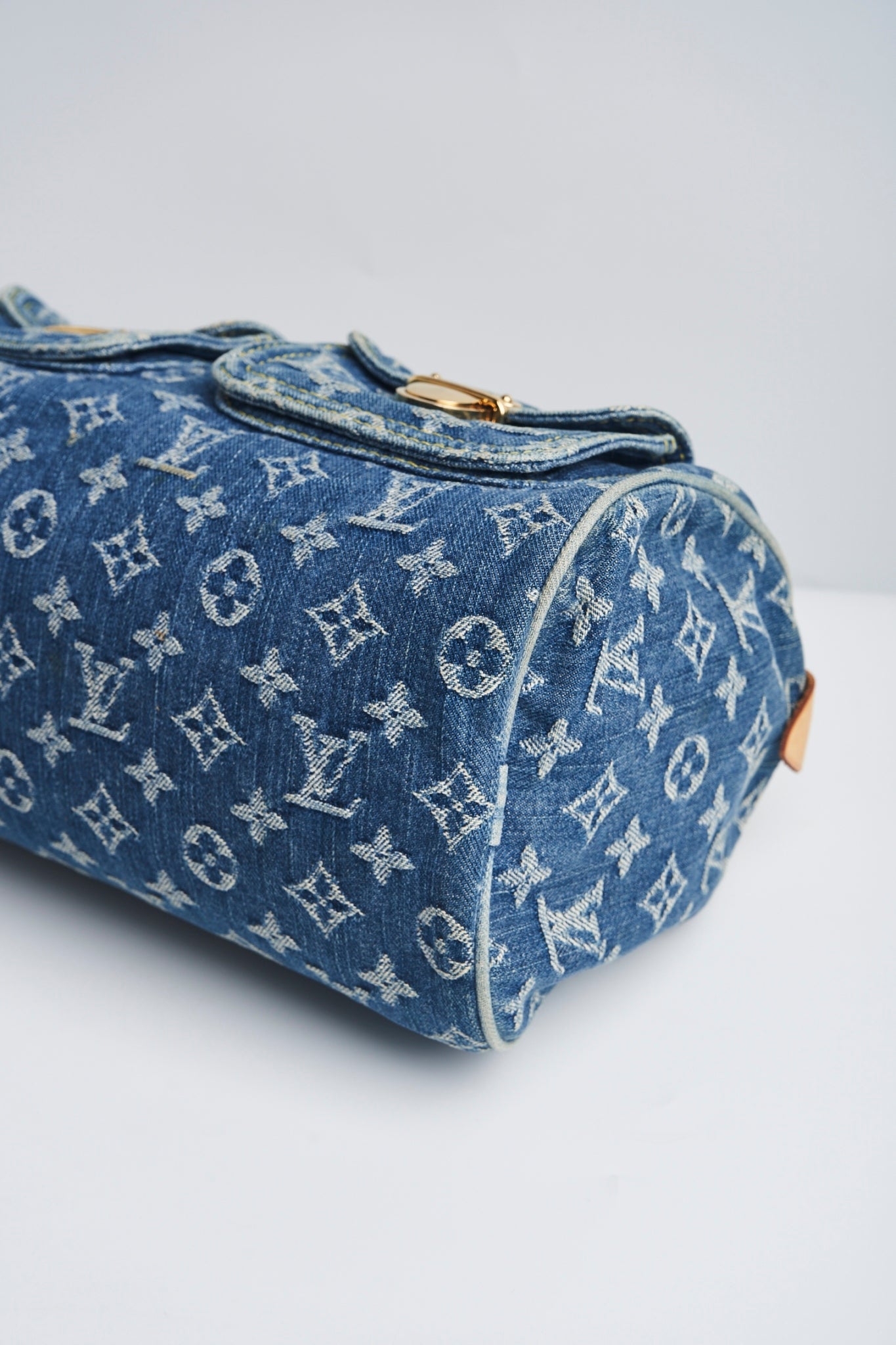 Louis vuitton denim handbag