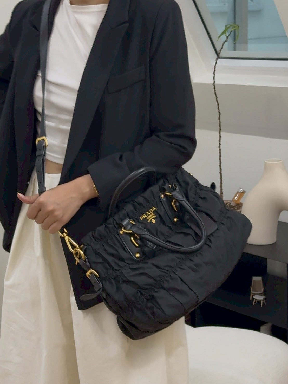 Prada 2way bag