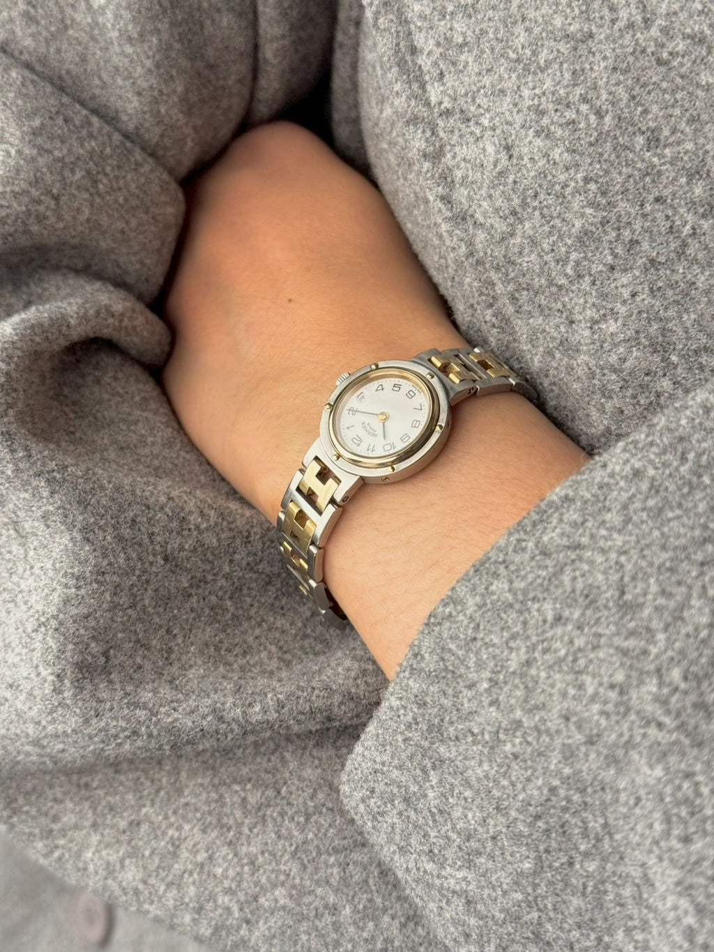 Hermes circel two-tone c.5091