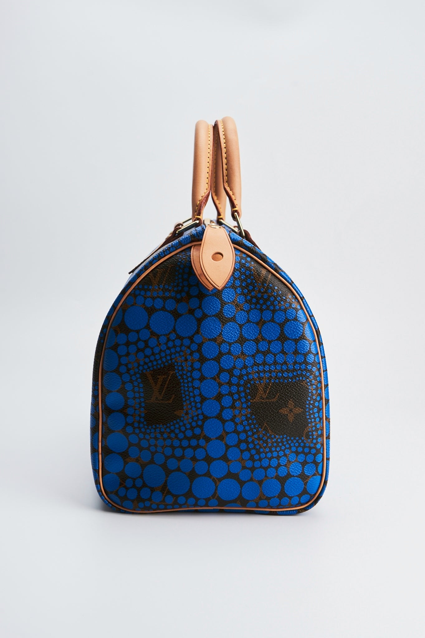 Louis Vuitton Yayoi Kusama speedy blue 30”