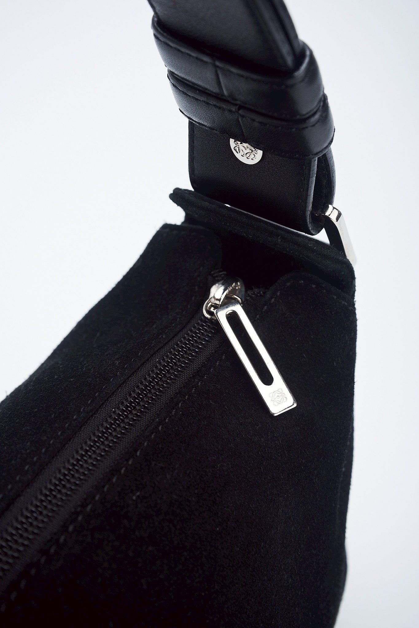 Loewe Suede Black shoulder